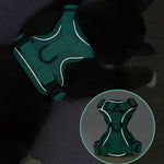 Pet Vest Harness + Traction Rope Set Reflective Breathable Dog Cat Harness, S, M, L, XL