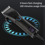 Men Electric Haircutting Tools Set Sculpting Electric Clipper, LM-2027 2 In 1 (Black), LM-2027 2 In 1 (Gold)