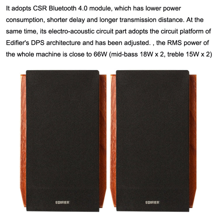 Edifier R1700BT Wireless Bluetooth HIFI Computer Speaker Subwoofer 2.0, R1700BT