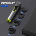 IPX5 Waterproof Men Multi-Functional Barber 4 In 1 Shaver Nose Hair Set USB Charging Push, 677 4 In 1