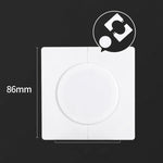 Square Air Conditioning Hole Decoration Cover Wall Hole Plug, Split 5cm White, Split 5cm Gold, Split 5cm Silver, 9cm White, 9cm Gold, 9cm Silver