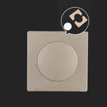 Square Air Conditioning Hole Decoration Cover Wall Hole Plug, Split 5cm White, Split 5cm Gold, Split 5cm Silver, 9cm White, 9cm Gold, 9cm Silver