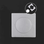 Square Air Conditioning Hole Decoration Cover Wall Hole Plug, Split 5cm White, Split 5cm Gold, Split 5cm Silver, 9cm White, 9cm Gold, 9cm Silver