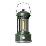 Battery Model COB Portable Outdoor Camping Lamp Atmosphere Tent Lamp Retro Lamp, Battery Small Green, Battery Small Black, Battery Small Beige, Battery Small Red, Battery Large Beige, Battery Large Black, Battery Large Green, Battery Large Red