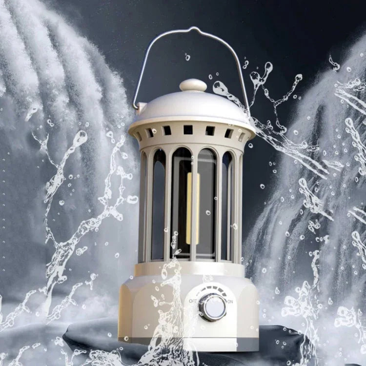 Battery Model COB Portable Outdoor Camping Lamp Atmosphere Tent Lamp Retro Lamp, Battery Small Green, Battery Small Black, Battery Small Beige, Battery Small Red, Battery Large Beige, Battery Large Black, Battery Large Green, Battery Large Red