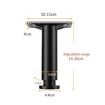 Bed Board Support Weight-Bearing Bracket Bed Leg Support Foot Rest, 15cm, 18cm, 20cm