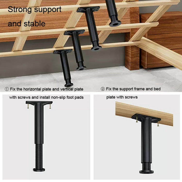 Bed Board Support Weight-Bearing Bracket Bed Leg Support Foot Rest, 15cm, 18cm, 20cm
