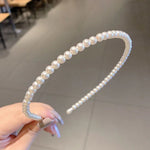 Sweet Pearl Headband Retro Versatile Hair Accessories, 1A, 2B, 3C, 4, 5, 6, 7, 8, 9, 10, 11, 12, 13, 14, 15, 16, 17, 18, 19, 20