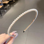Sweet Pearl Headband Retro Versatile Hair Accessories, 1A, 2B, 3C, 4, 5, 6, 7, 8, 9, 10, 11, 12, 13, 14, 15, 16, 17, 18, 19, 20