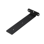 5mm Thick Triangular Bracket Bookshelf Partition Plate, 150mm Black, 200mm Black, 250mm Black, 300mm Black, 150mm White, 200mm White, 250mm White, 300mm White