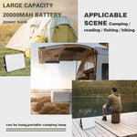 Outdoor Camping LED Light Waterproof USB Rechargeable Lighting, YL205