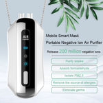Portable Negative Ion Air Purifier Home Hanging Neck Purifier, Chain Style (White), Chain Style (Black), Rope Style (White), Rope Style (Black)