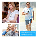 Portable Negative Ion Air Purifier Home Hanging Neck Purifier, Chain Style (White), Chain Style (Black), Rope Style (White), Rope Style (Black)