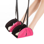 Travel Foot Rest Hammock Office Leisure Pedal, Sky Blue All-in-one, Black Split, Sky Blue Split, Blue Split, Rose Red Split, Black White Stripe All-in-one, Navy Blue All-in-one, Navy Blue Split