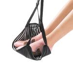 Travel Foot Rest Hammock Office Leisure Pedal, Sky Blue All-in-one, Black Split, Sky Blue Split, Blue Split, Rose Red Split, Black White Stripe All-in-one, Navy Blue All-in-one, Navy Blue Split