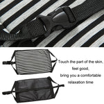 Travel Foot Rest Hammock Office Leisure Pedal, Sky Blue All-in-one, Black Split, Sky Blue Split, Blue Split, Rose Red Split, Black White Stripe All-in-one, Navy Blue All-in-one, Navy Blue Split