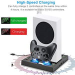 Iplay For Xbox Series S Host Cooling Bracket Handle Charging Base