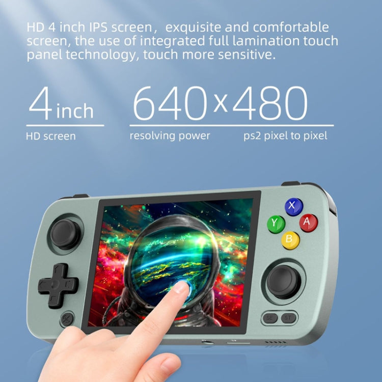 Console de jeu portable ANBERNIC RG405M, écran tactile IPS 4 pouces, alliage d'aluminium, système Android 12, 128 Go + 128 Go, plus de 3100 jeux, 128 Go + 256 Go, plus de 4000 jeux