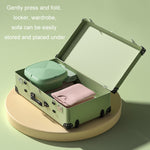 Mini Portable Folding Household Washing Machine Underwear Washer, Fruit Green, Fruit Green + Blue Light Antibacterial