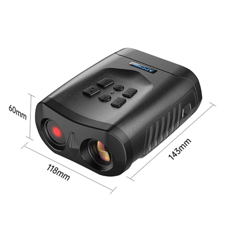 APEXEL 3-inch LCD HD Screen Photo Video Portable Binoculars Digital Infrared Night Vision Device, APL-NV009