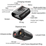 APEXEL 3-inch LCD HD Screen Photo Video Portable Binoculars Digital Infrared Night Vision Device, APL-NV009