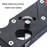 Woodworking Multi-Angle Chamfering Adjustable Depth Hand Planer, Black Planer, Red Planer, Black + 6 Blades, Red + 6 Blades