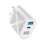 65W GAN PD + QC3.0 Fast Charger Phone Notebook Computer Universal Charging Head, EU Plug Black, UK Plug Black, US Plug Black, AU Plug Black, EU Plug White, UK Plug White, US Plug White, AU Plug White