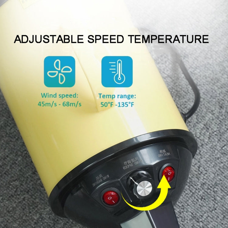 2100W Dog Dryer Stepless Speed Pet Hair Blaster With Vacuum Cleaner, 220V UK Plug, 220V EU Plug, 220V AU PLug, 110V US Plug