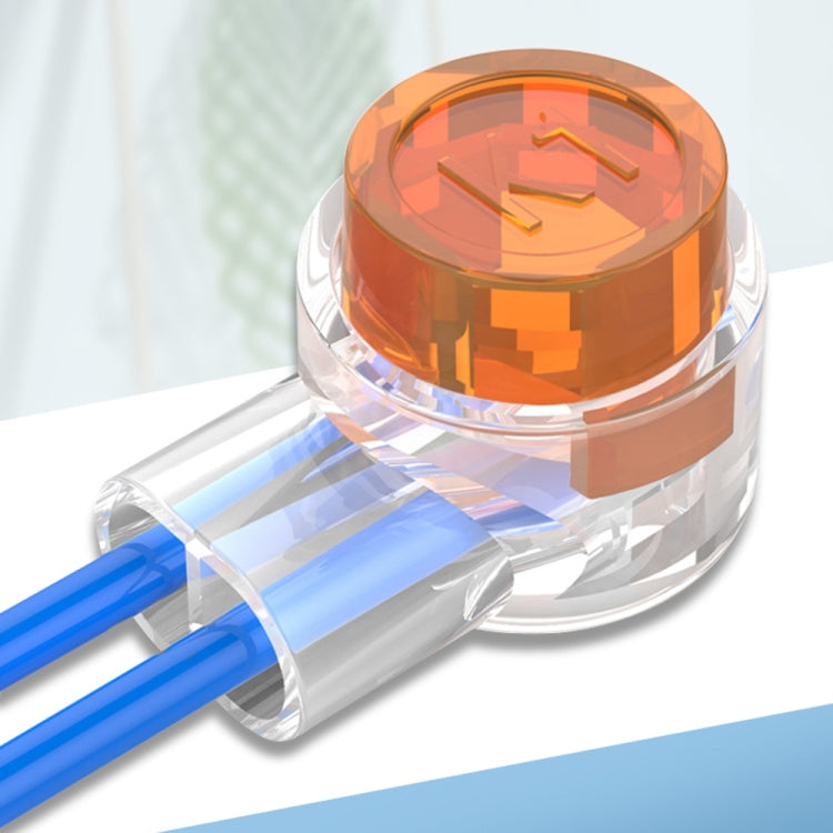 100pcs /Pack Network Cable Telephone Line Connector Moisture-Proof Waterproof Wiring Terminals, K1, K2, K3
