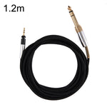 For Sennheiser HD518 / HD558 / HD598 / M40X / M50X Headset Upgrade Cable, 1.2m, 2m