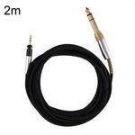 For Sennheiser HD518 / HD558 / HD598 / M40X / M50X Headset Upgrade Cable, 1.2m, 2m