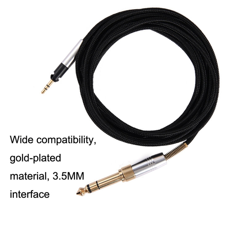 For Sennheiser HD518 / HD558 / HD598 / M40X / M50X Headset Upgrade Cable, 1.2m, 2m