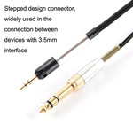 For Sennheiser HD518 / HD558 / HD598 / M40X / M50X Headset Upgrade Cable, 1.2m, 2m