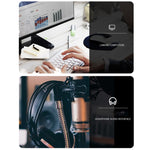 For Sennheiser HD518 / HD558 / HD598 / M40X / M50X Headset Upgrade Cable, 1.2m, 2m