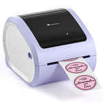 طابعة ملصقات شحن حرارية بلوتوث Phomemo D520-BT، طابعة مكتبية لاسلكية لملصقات الباركود والعناوين، الولايات المتحدة، الاتحاد الأوروبي