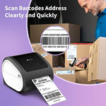 طابعة ملصقات شحن حرارية بلوتوث Phomemo D520-BT، طابعة مكتبية لاسلكية لملصقات الباركود والعناوين، الولايات المتحدة، الاتحاد الأوروبي