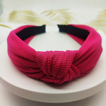 5cm Wide-brimmed Pressed Hair Solid Color Headband
