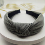 5cm Wide-brimmed Pressed Hair Solid Color Headband