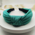 5cm Wide-brimmed Pressed Hair Solid Color Headband