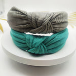 5cm Wide-brimmed Pressed Hair Solid Color Headband