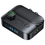 Digital Display Bluetooth 5.3 Audio Receiver Transmitter Support USB /TF Card MP3 Player, C68