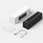 DQ711  Flame Aromatherapy Diffuser Quiet USB Air Humidifier, DQ711 Black, DQ711 White