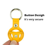 For AirTag 2nd Gen / AirTag 1st Gen Tracker Locator Faux Leather Case Protective Cover