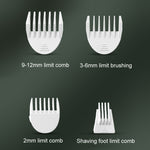 Pet Shaver Cat Dog Paw Hair Clipper Electric Fader, 2 in 1 Green, 3 in 1 Green, 4 in 1 Green, 2 in 1 White, 3 in 1 White, 4 in 1 White