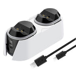 Pour les manettes PS5, contactez le chargeur de manette de jeu à double station de charge.