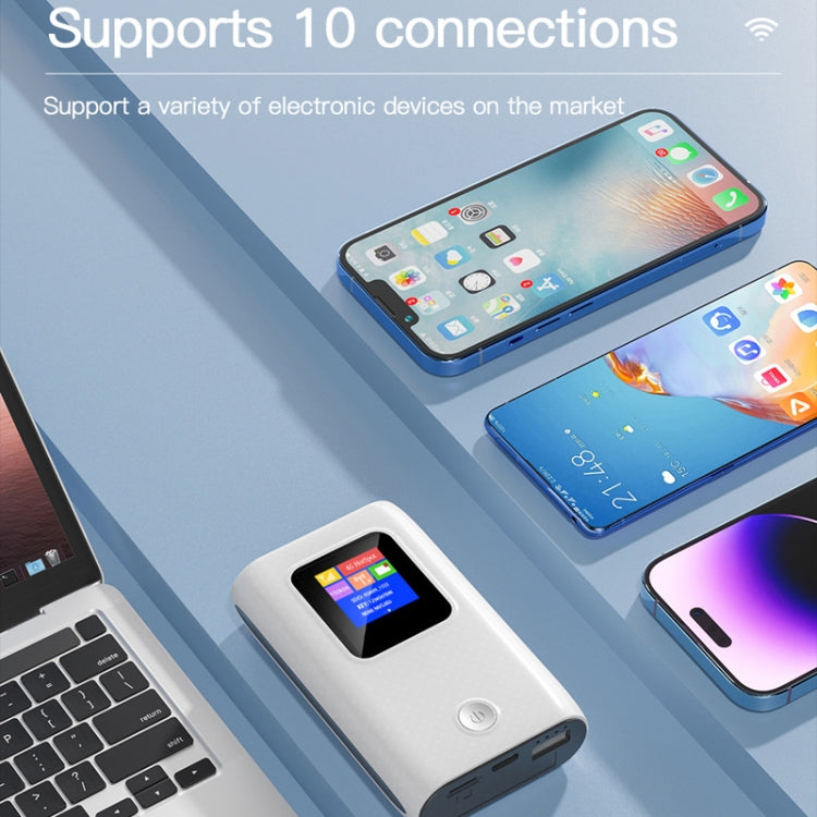 راوتر واي فاي 4G LTE محمول ببطارية 6000mAh كنز شحن نقطة اتصال لاسلكية بسرعة 150Mbps مودم محمول جيب، MF905C آسيا، MF905C الاتحاد الأوروبي