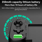 Manette de jeu rétractable Bluetooth D6 à double capteur Hall et six axes somatosensoriel pour Android/iPhone/Switch, D6 Noir, D6 Blanc Noir, D6 Blanc Rouge