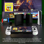 Manette de jeu rétractable Bluetooth D6 à double capteur Hall et six axes somatosensoriel pour Android/iPhone/Switch, D6 Noir, D6 Blanc Noir, D6 Blanc Rouge