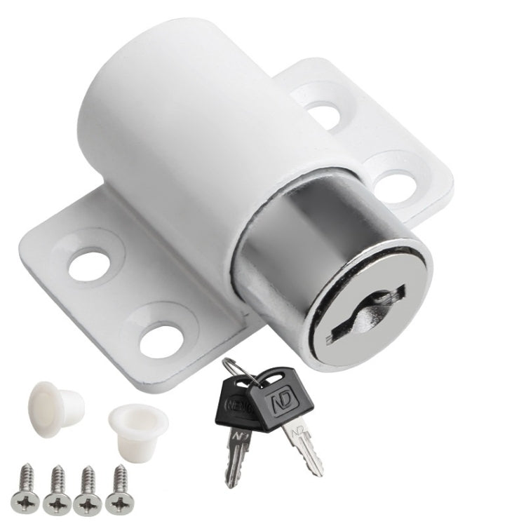 Door And Window Limit Lock Sliding Door Retainer Child Safety Lock, White No Screw, Silver No Screw, Black No Screw, White With Screw, Silver With Screw, Black With Screw