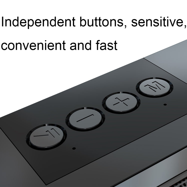 RGB Colorful Lighting Effect Desktop Long USB Wireless Bluetooth Speaker, Q6